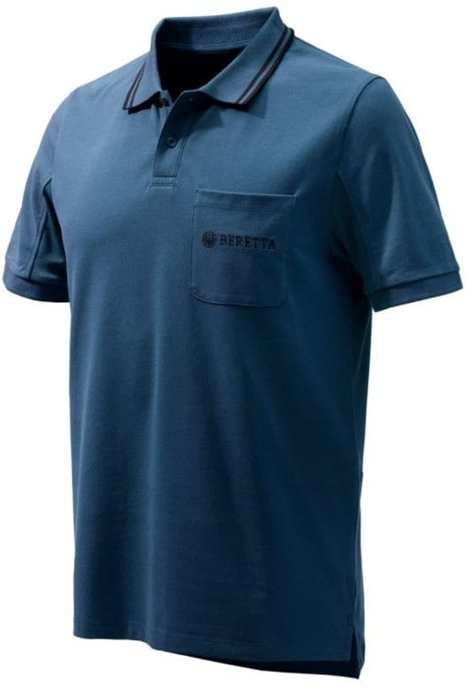 Airmesh Polo SS Blue Total Eclipse, view: 0