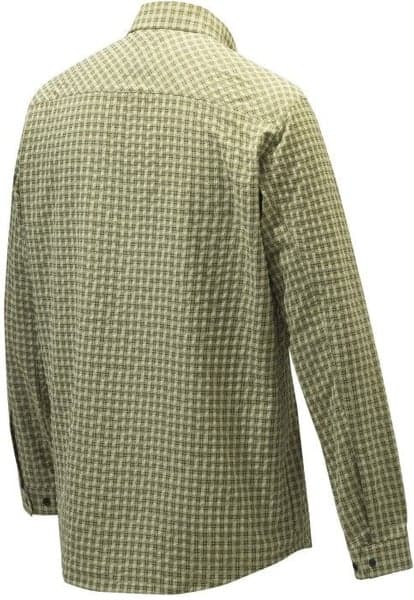 M's weight Shirt Green Check, view: 1