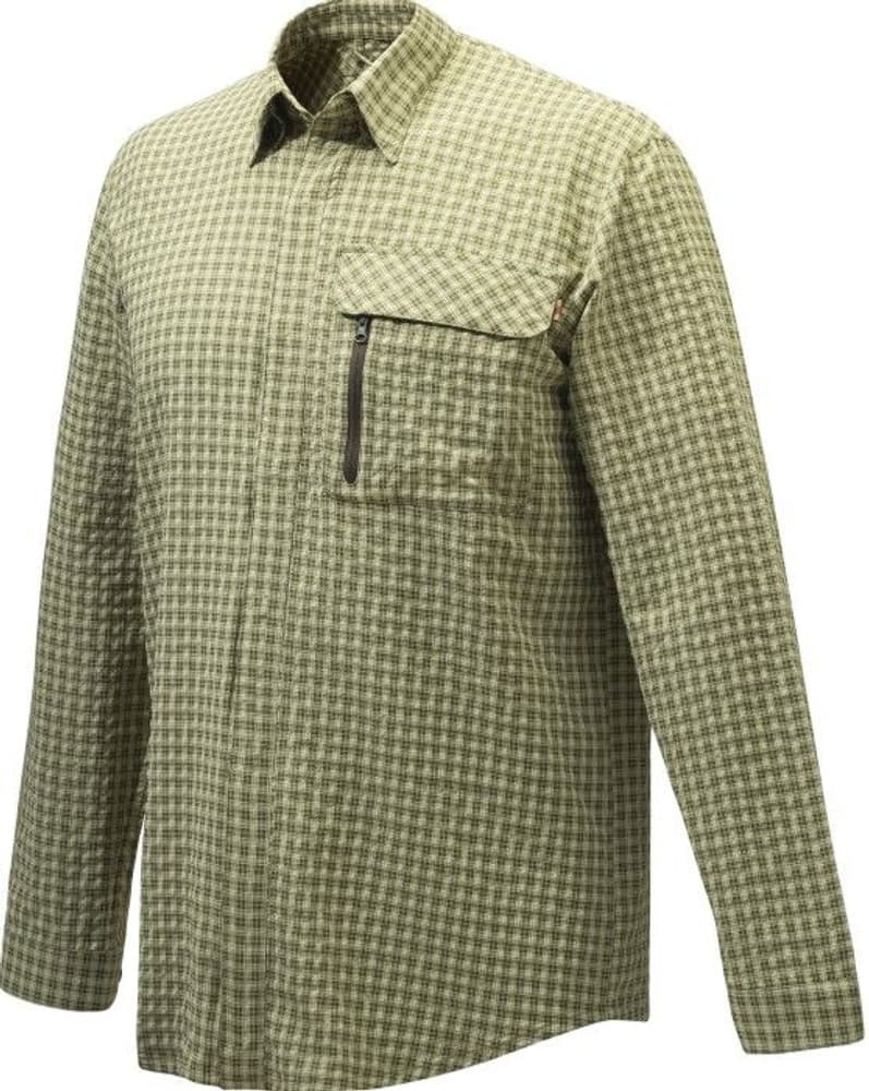 M's weight Shirt Green Check, view: 0