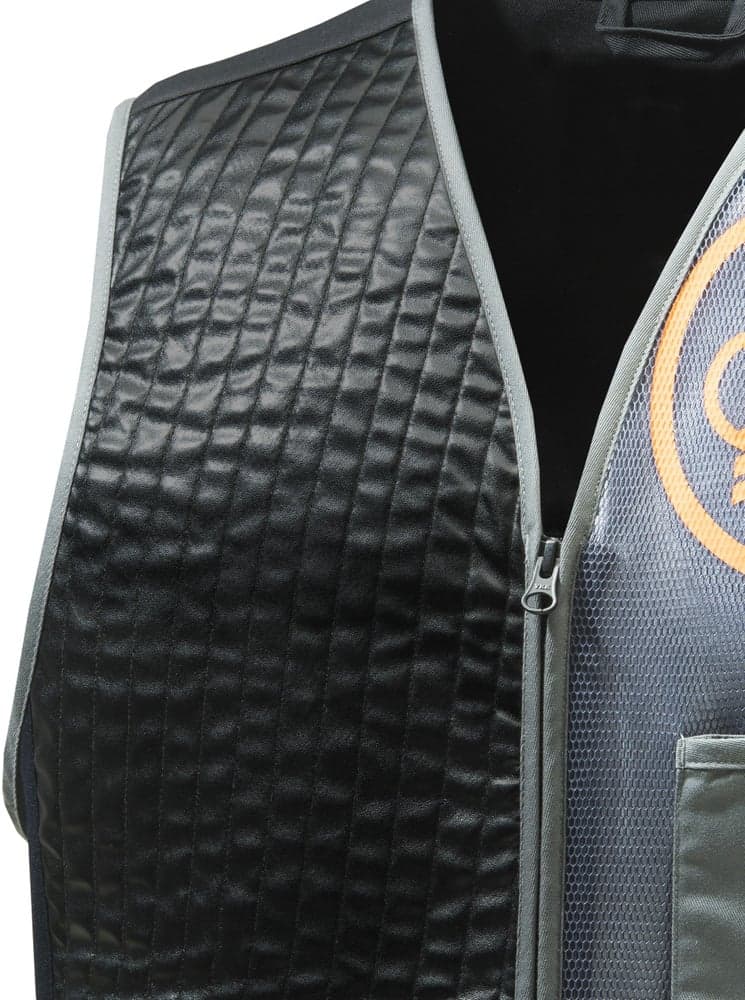 Sporting EVO Vest Vest Grey Castelrock & Black & Orange, view: 3