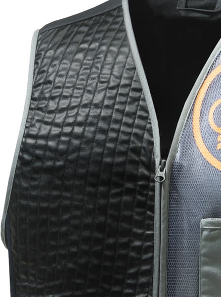 Sporting EVO Vest Vest Grey Castelrock & Black & Orange, view: 3