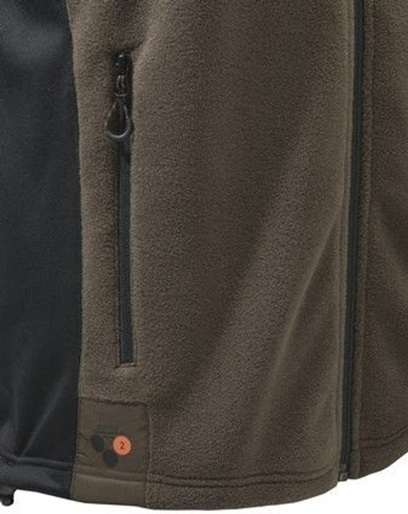 Smartech Fleece Vest Chocolate Brown, view: 1