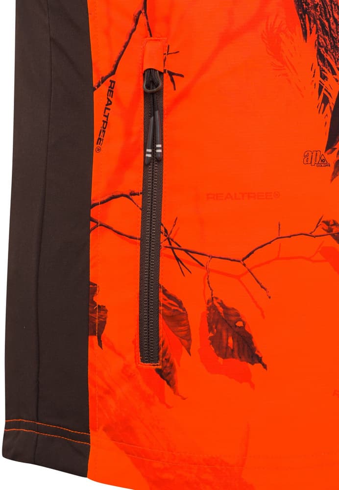 M's Windshell EVO Vest Camo Orange Realtree Ap Hd, view: 4