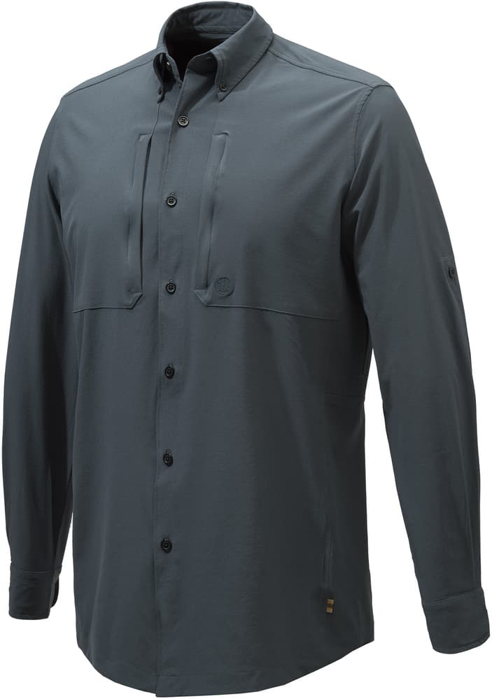 M's Plain weight Shirt Ebony, view: 0
