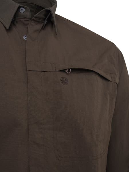 Thorn Resistant Shirt Brown Bark, view: 2