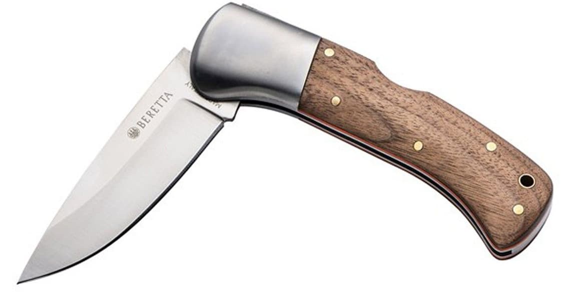 Steenbok Folding Knife Brown & Orange, view: 0