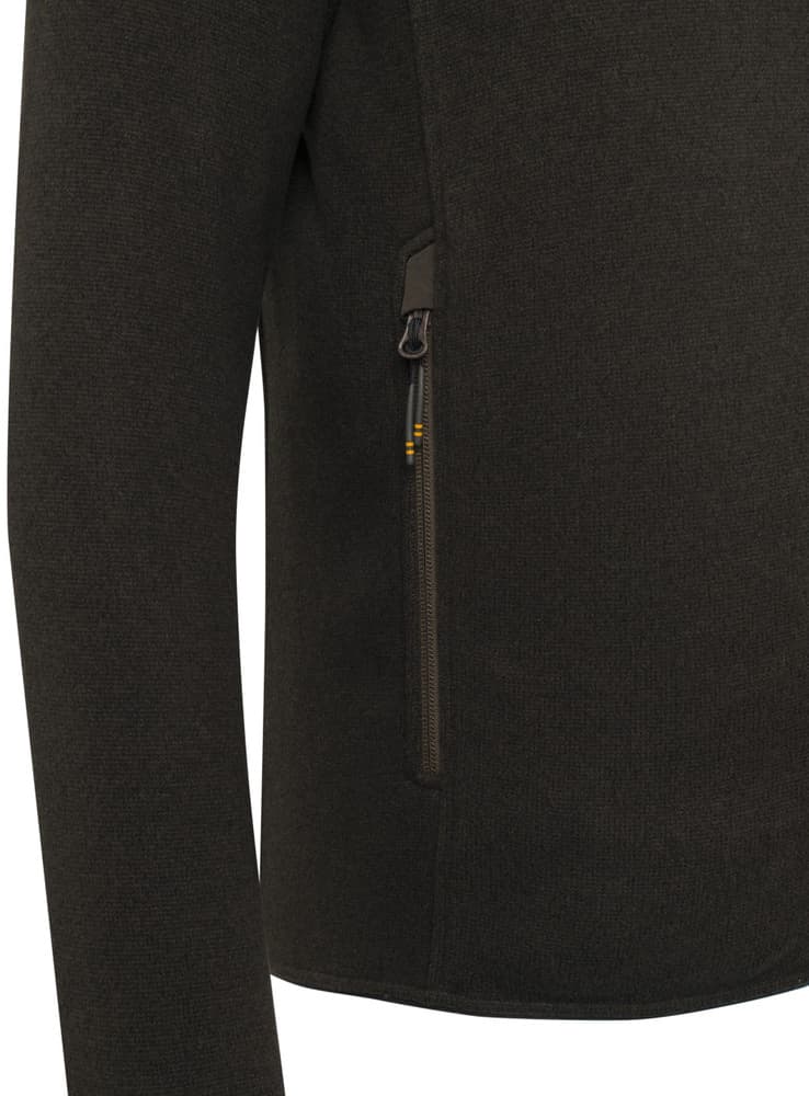 M's Abisko Full Zip Fleece Brown Bark, view: 5