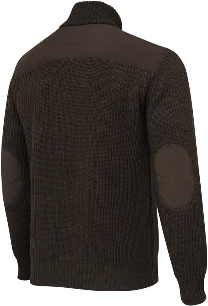 Dover Half Zip Tech Sweater Brown Bark & Moss, view: 1