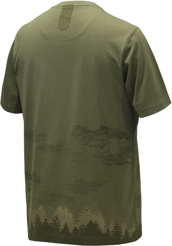 M's T-shirt Dark Olive, view: 1