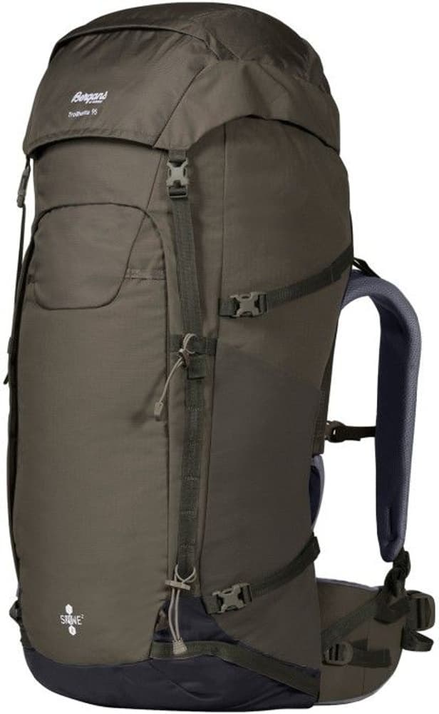 Bergans Trollhetta V5 95L Dark GreenMud/GreenMud, view: 0