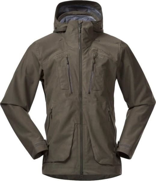 Bergans M's Hogna 3L Jacket Green Mud, view: 0