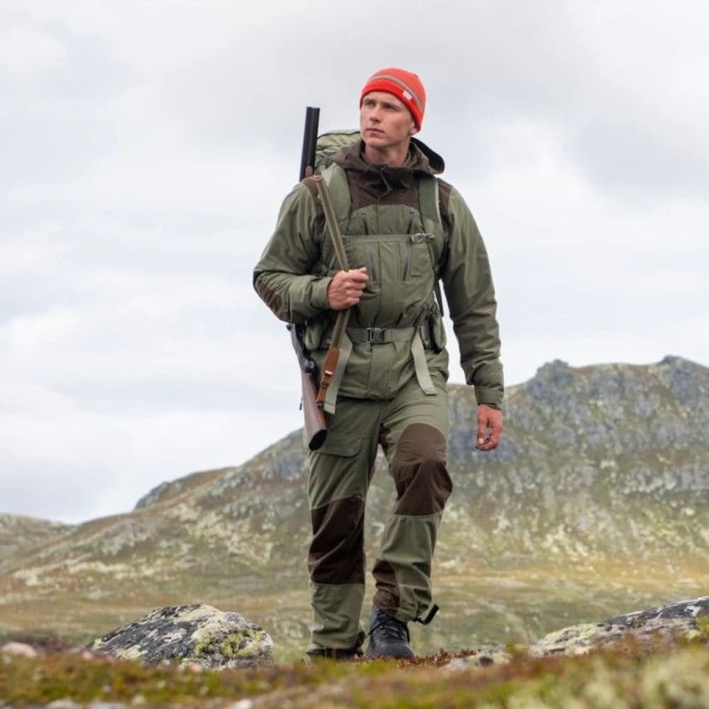 Bergans M's Hogna V2 2L Pants Green Mud / Dark Wood Brown, view: 1