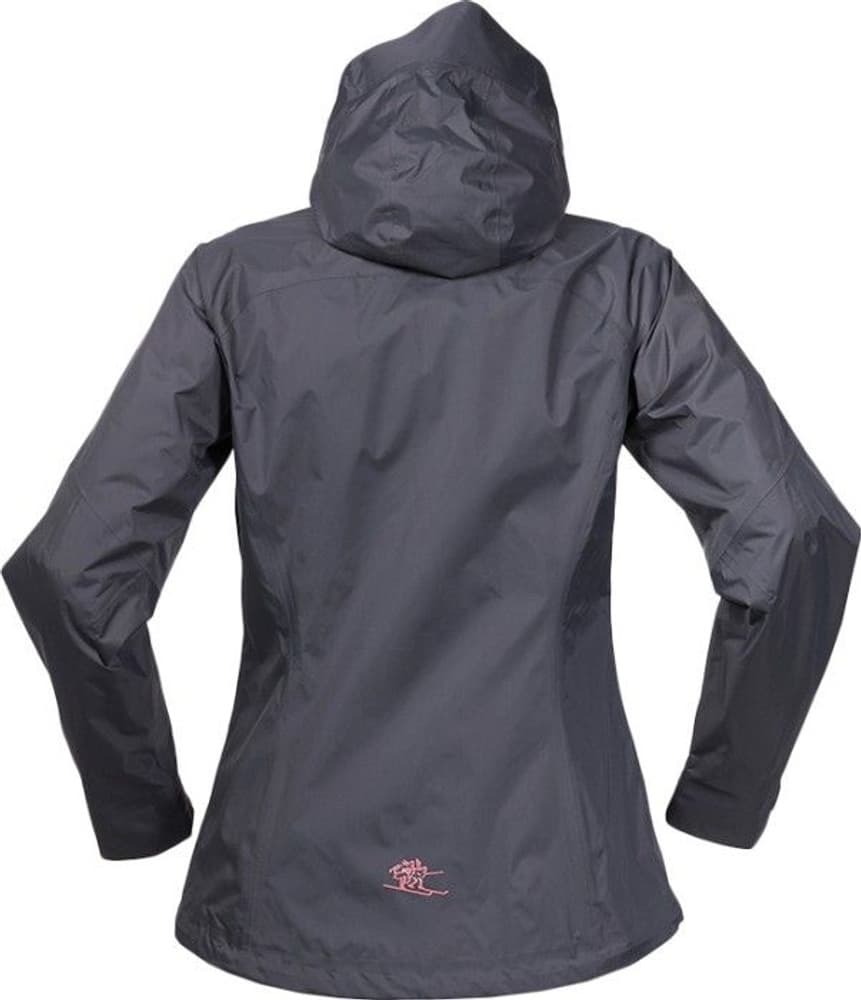 Bergans W's Sky Lady Jacket Graphite/SolidGrey/PaleCoral, view: 1