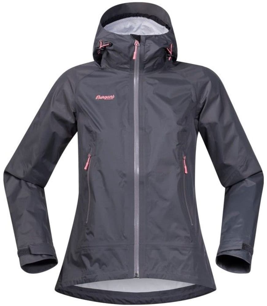Bergans W's Sky Lady Jacket Graphite/SolidGrey/PaleCoral, view: 0