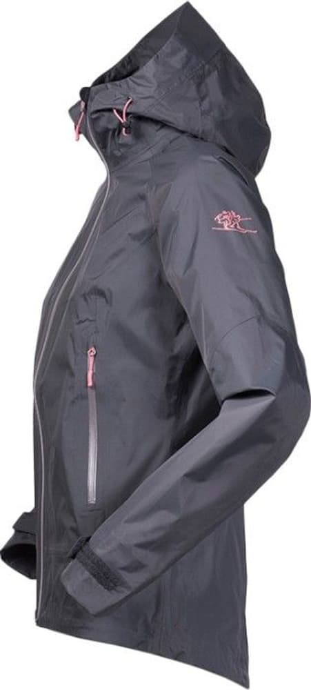 Bergans W's Sky Lady Jacket Graphite/SolidGrey/PaleCoral, view: 2