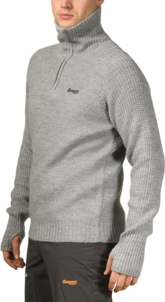 Bergans M's Ulriken Jumper Grey Melange, view: 1