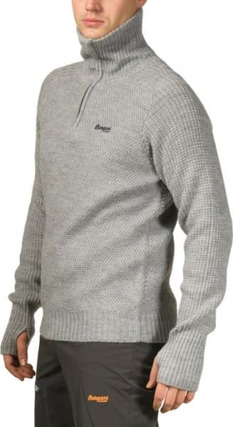 Bergans M's Ulriken Jumper Grey Melange, view: 1
