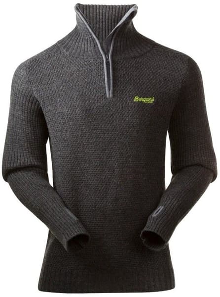 Bergans M's Ulriken Jumper Dark Grey Melange, view: 0