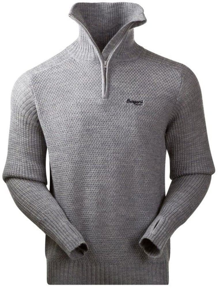 Bergans M's Ulriken Jumper Grey Melange, view: 0