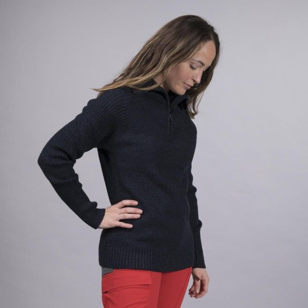 Bergans W's Ulriken Jumper Dark Blue Melange, view: 1