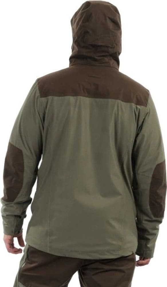 Bergans M's Hogna V2 2L Jacket Green Mud / Dark Wood Brown, view: 2