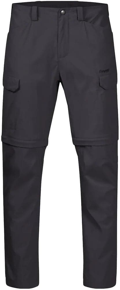 Bergans M's Utne Zip Off Pant Solid Charcoal, view: 0
