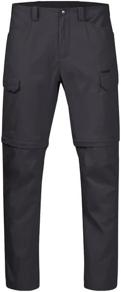 Bergans M's Utne Zip Off Pant Solid Charcoal, view: 0