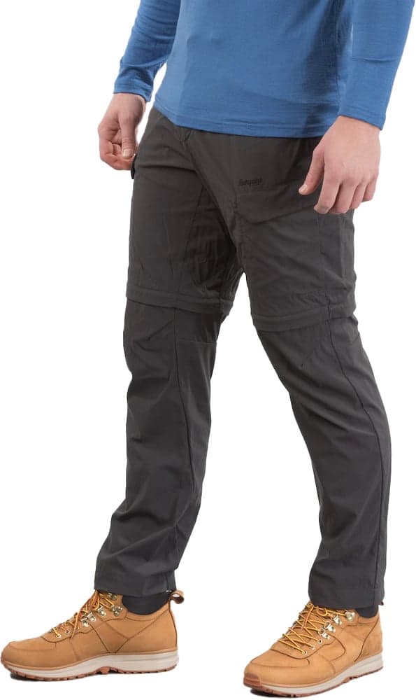 Bergans M's Utne Zip Off Pant Solid Charcoal, view: 1