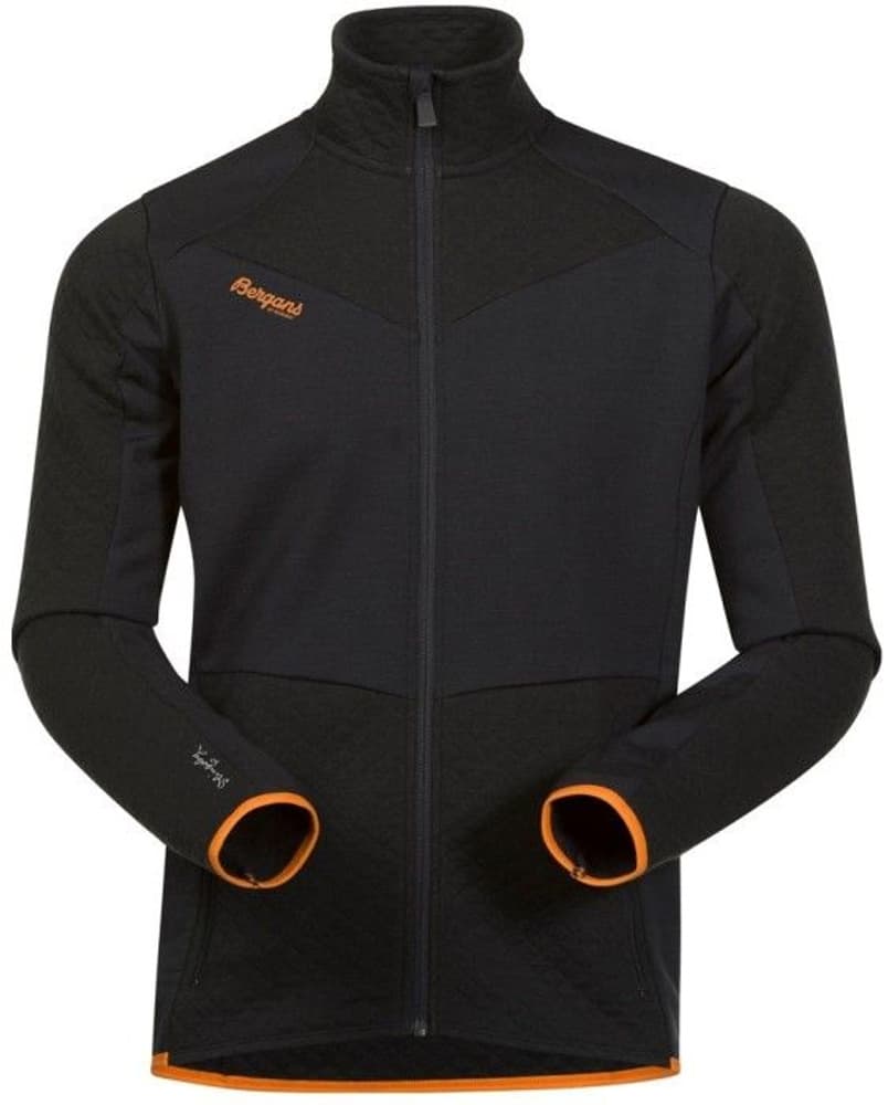 Bergans M's Middagstind Jacket SolidCharcoal/Pumpkin, view: 0