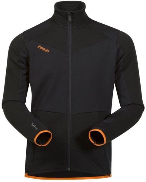 Bergans M's Middagstind Jacket SolidCharcoal/Pumpkin, view: 0