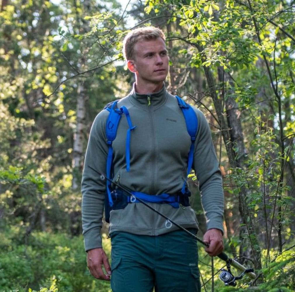 Bergans M's Ulstein Wool Jacket Green Mud, view: 4