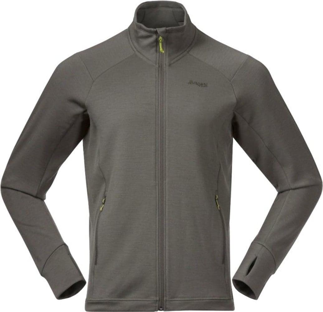 Bergans M's Ulstein Wool Jacket Green Mud, view: 0