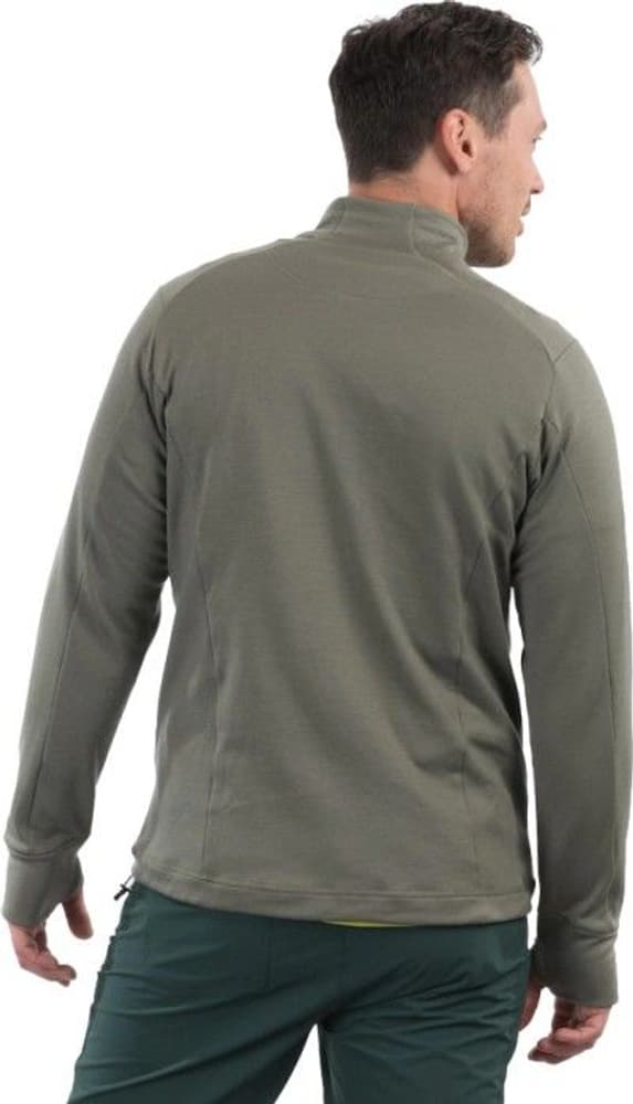 Bergans M's Ulstein Wool Jacket Green Mud, view: 2