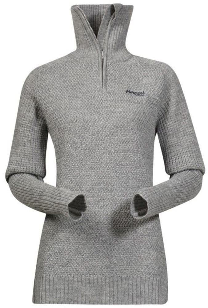 Bergans W's Ulriken Lady Jumper Grey Melange, view: 0
