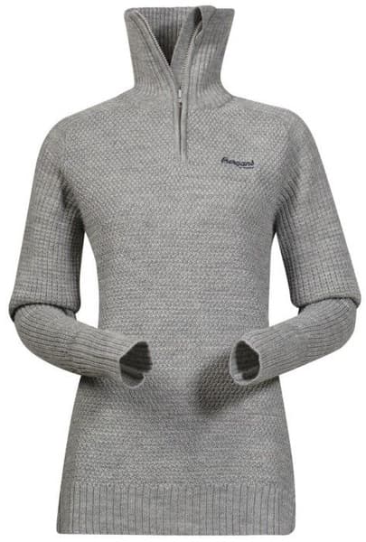 Bergans W's Ulriken Lady Jumper Grey Melange, view: 0