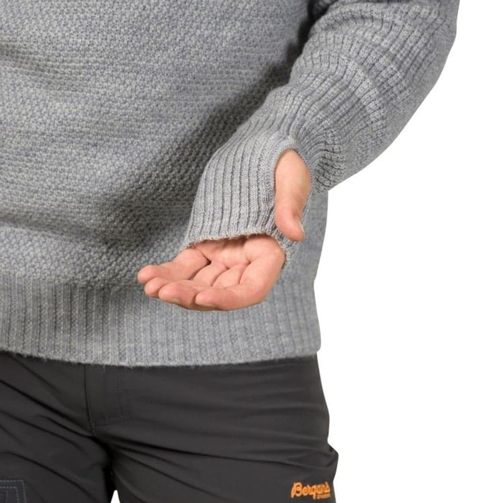 Bergans W's Ulriken Lady Jumper Grey Melange, view: 1