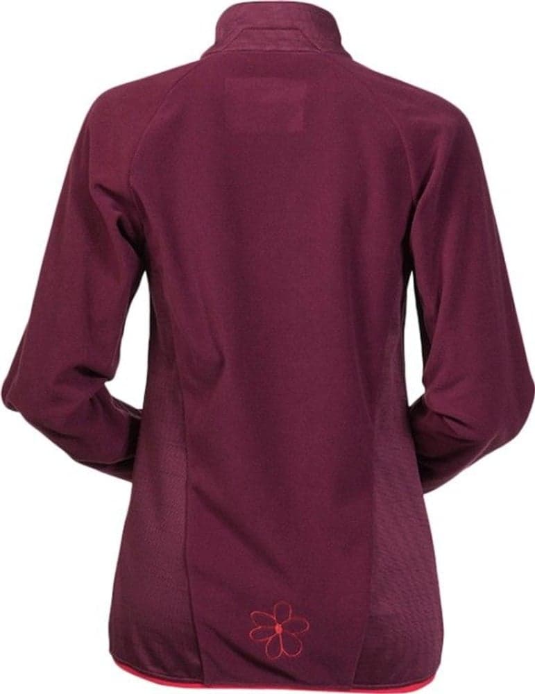 Bergans W's Cecilie Fleece Jacket Dark Cherry/Strawberry, view: 1