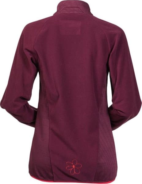 Bergans W's Cecilie Fleece Jacket Dark Cherry/Strawberry, view: 1