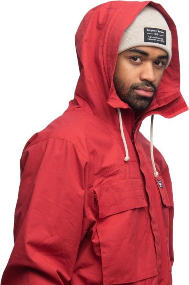Bergans Archetype Anorak Unisex Red, view: 2