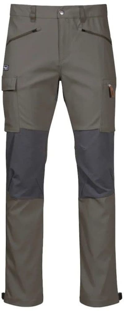 Bergans M's Nordmarka Hybrid Pants Green Mud / Solid Dark Grey, view: 0