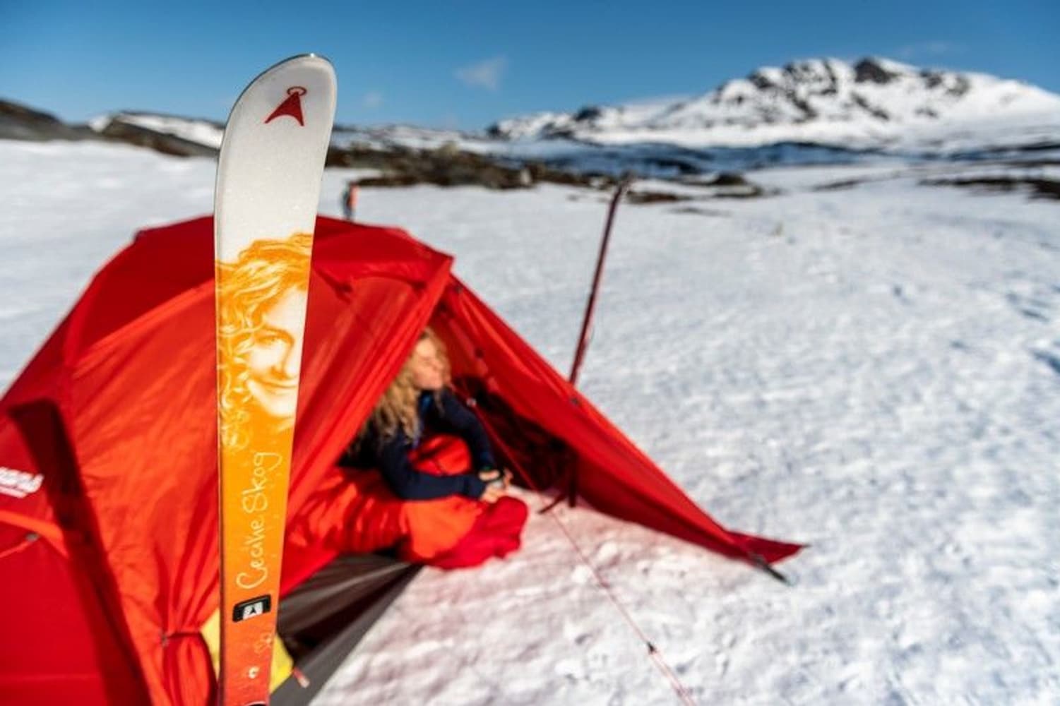 Bergans Trollhetta Synthetic 1000 -6 °C Fire Red / Red, view: 2