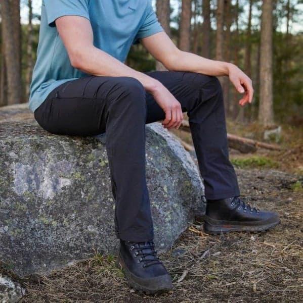 Bergans M's Breheimen Softshell Pants Black/Solid Charcoal, view: 2