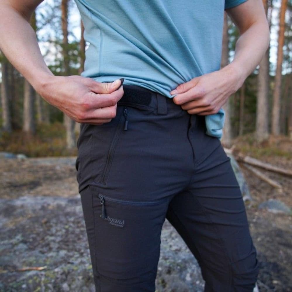Bergans M's Breheimen Softshell Pants Black/Solid Charcoal, view: 3