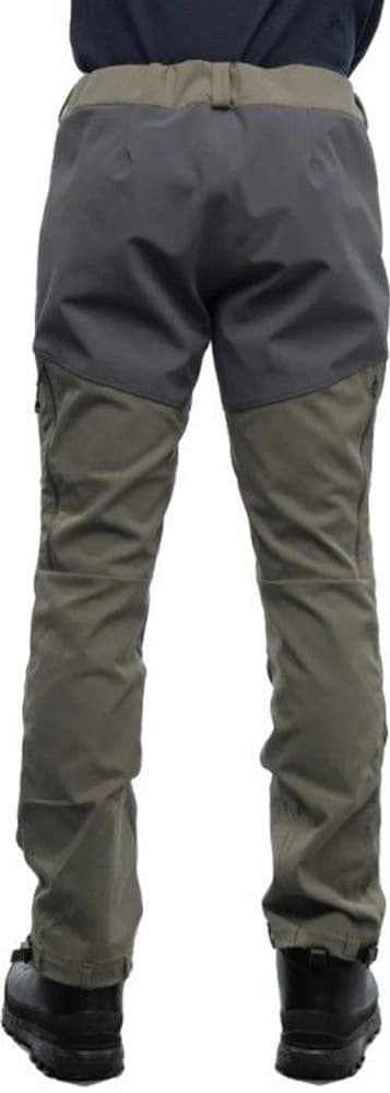Bergans M's Fjorda Trekking Hybrid Pants Green Mud/Solid Dark Grey, view: 2