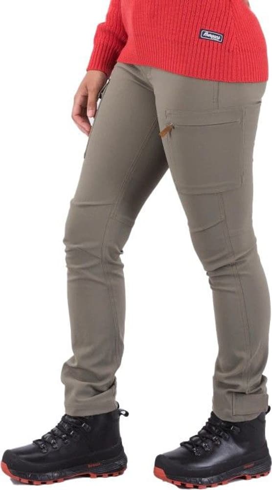Bergans W's Nordmarka Elemental Outdoor Pants Green Mud, view: 1