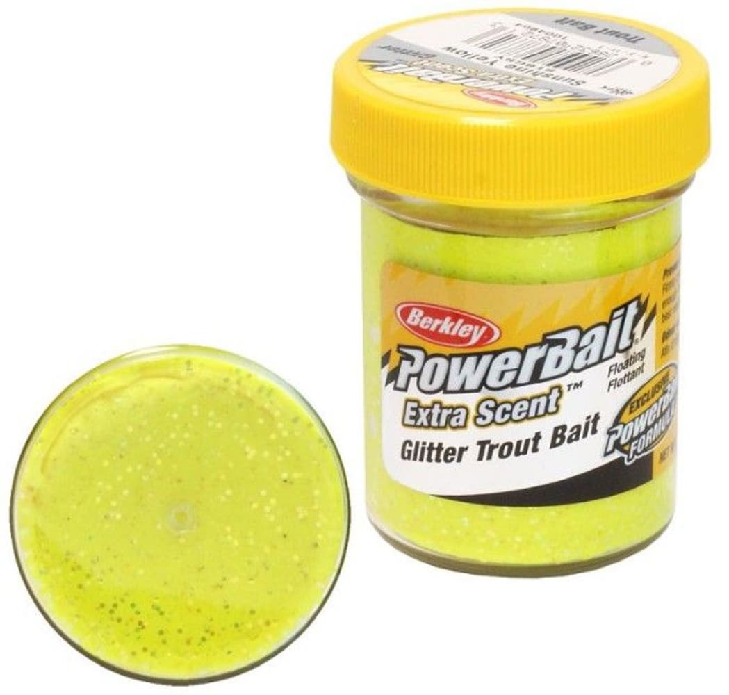 Glitter Trout Bait 50g Yellow, view: 0