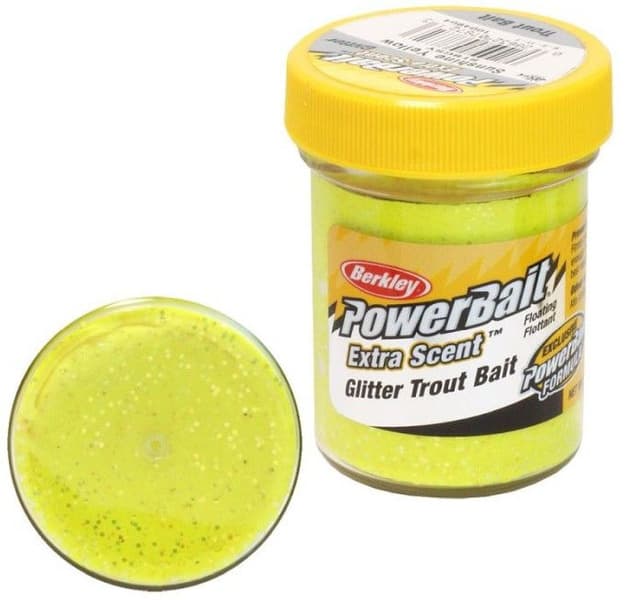 Glitter Trout Bait 50g Yellow, view: 0