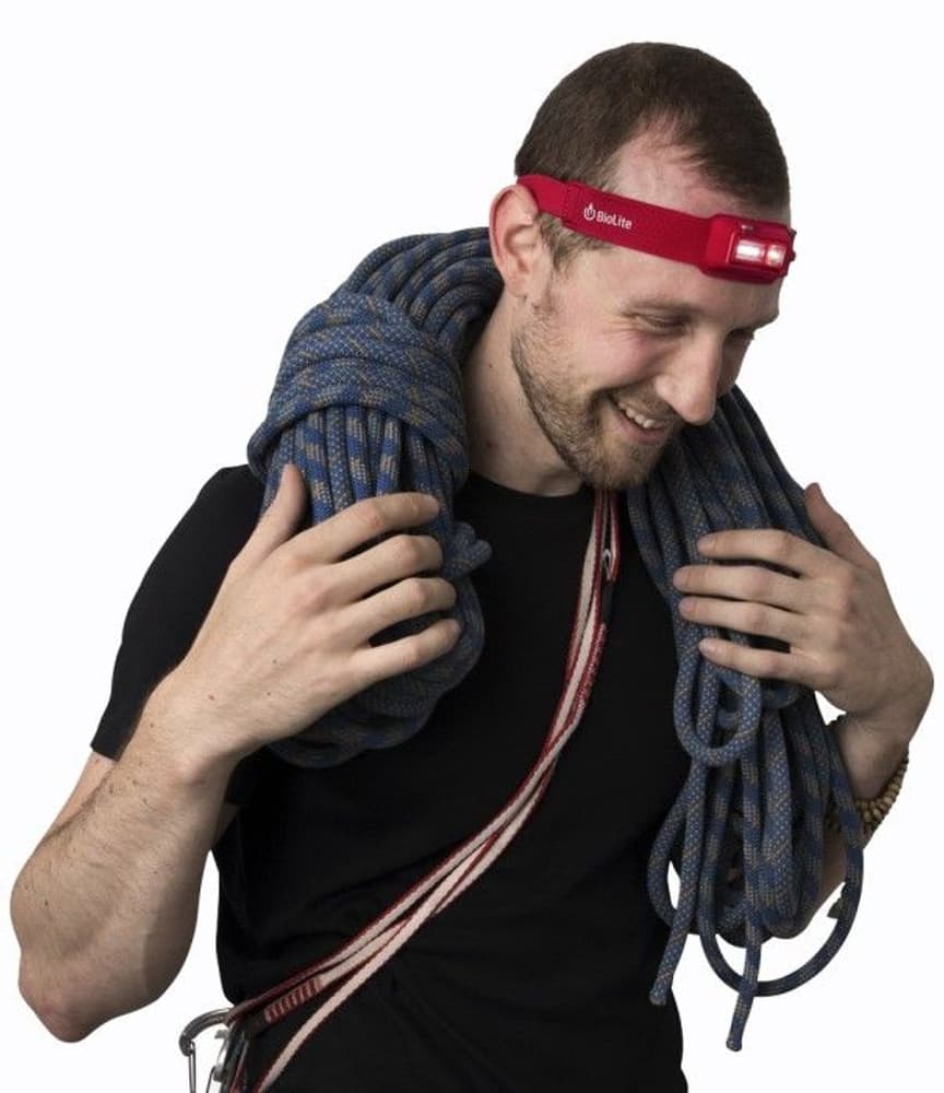 BioLite Headlamp 330 Uppladdningsbar Ember Red, view: 1