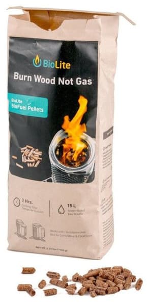 BioLite Campstove Bio fuel Pellets (1kg bag), view: 0