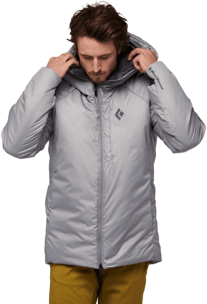 M's Belay Parka Pewter, view: 1